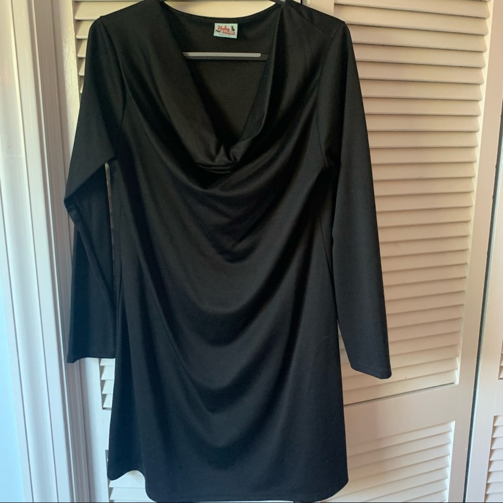 Haley & the Hound cowl neck dress NWOT *BEAUTIFUL!*